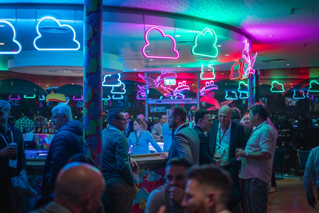 Dublin Skyline View From Gravity Bar During Corporate Reception E17 - E17