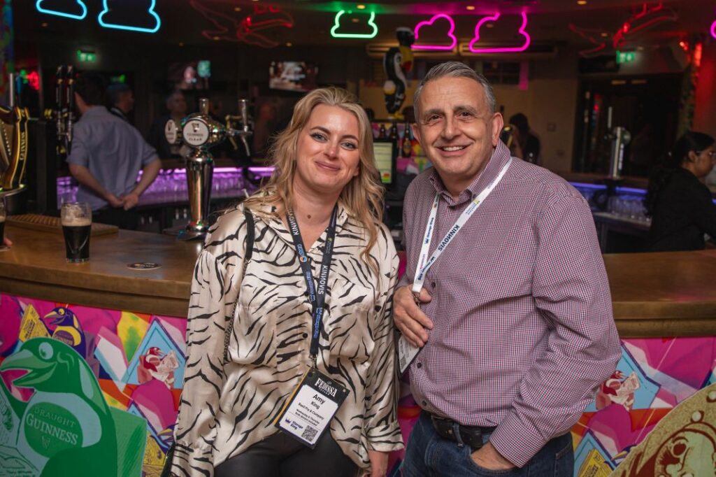 Team Photo At Gravity Bar Panoramic Window - E17